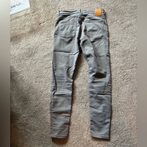 DU/ER grey jeans 28x28 - Picture 2 of 2